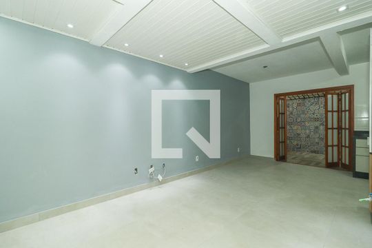 Sala de casa de condomínio à venda com 3 quartos, 179m² em Jardim Floresta, Porto Alegre
