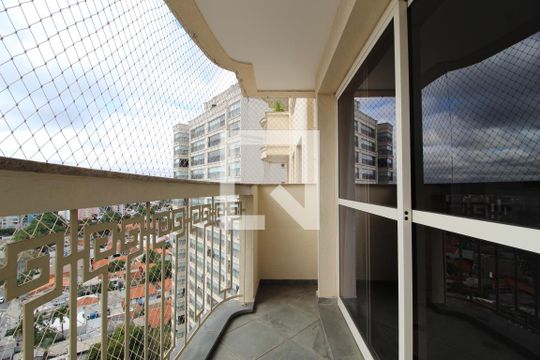 Varanda Sala de apartamento à venda com 4 quartos, 154m² em Moema, São Paulo