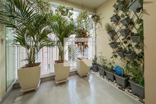 Varanda da Sala de apartamento à venda com 2 quartos, 67m² em Cambuci, São Paulo