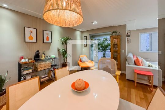 Sala de apartamento à venda com 2 quartos, 67m² em Cambuci, São Paulo