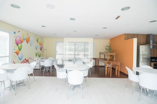 Área comum - Salão de festas de apartamento à venda com 3 quartos, 85m² em Jardim, Santo André