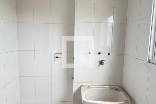 Área de Serviço de apartamento à venda com 3 quartos, 85m² em Jardim, Santo André