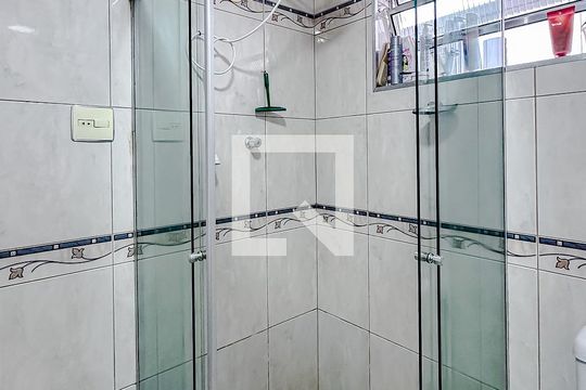 Banheiro da Suíte de apartamento à venda com 3 quartos, 87m² em Mooca, São Paulo