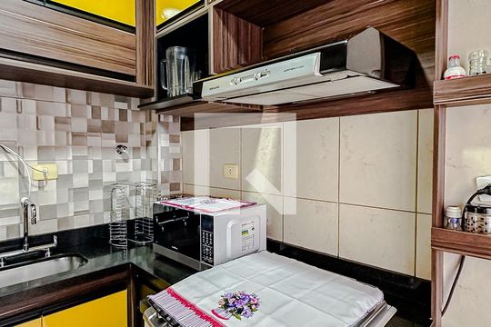 Cozinha de apartamento à venda com 3 quartos, 87m² em Mooca, São Paulo