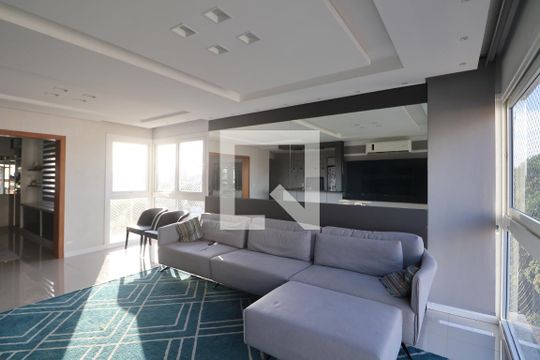 Sala de TV de apartamento à venda com 2 quartos, 131m² em Nossa Senhora das Gracas, Canoas