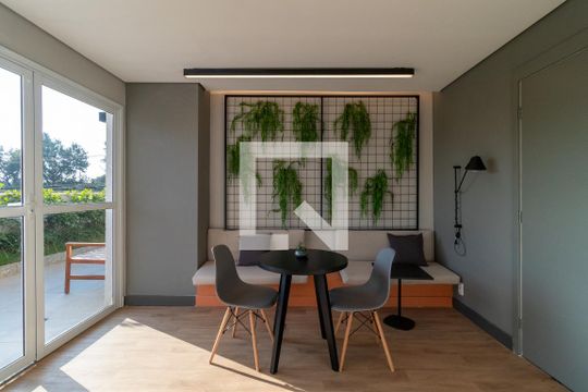 Área comum - CoWorking de apartamento para alugar com 2 quartos, 40m² em Boaçava, São Paulo