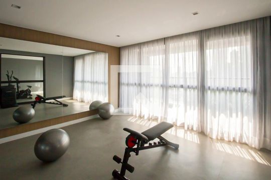 Área comum - Academia de kitnet/studio à venda com 1 quarto, 31m² em Jardim das Acácias, São Paulo