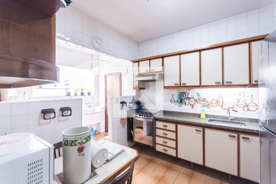 Cozinha de apartamento à venda com 3 quartos, 122m² em Tijuca, Rio de Janeiro
