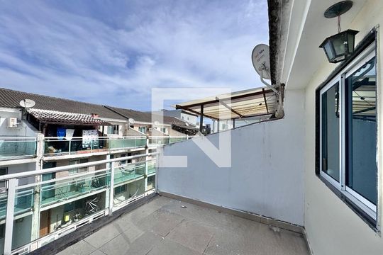 Terraço de casa de condomínio à venda com 3 quartos, 132m² em Recreio dos Bandeirantes, Rio de Janeiro