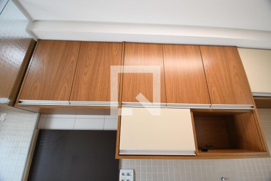 Cozinha - Armários de apartamento para alugar com 3 quartos, 89m² em Jardim Belo Horizonte, Campinas