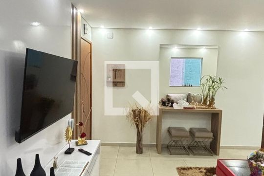 Sala de apartamento à venda com 2 quartos, 96m² em Parque Capuava, Santo André
