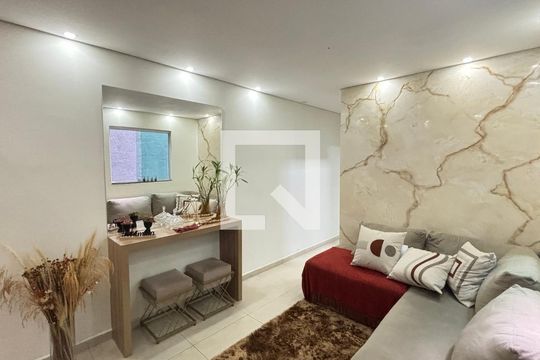 Sala de apartamento à venda com 2 quartos, 96m² em Parque Capuava, Santo André