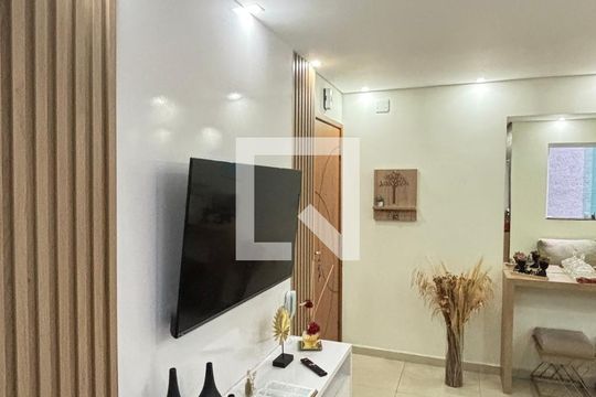Sala de apartamento à venda com 2 quartos, 96m² em Parque Capuava, Santo André