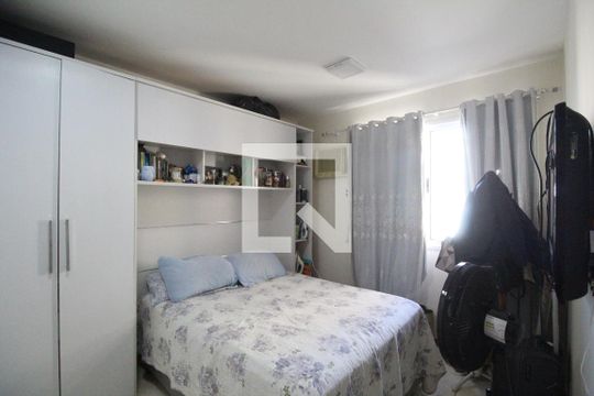 Suíte 1 de apartamento à venda com 3 quartos, 83m² em Taquara, Rio de Janeiro