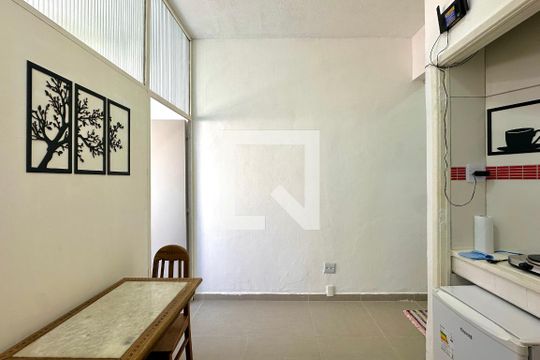 Cozinha de apartamento para alugar com 1 quarto, 40m² em Centro, Rio de Janeiro