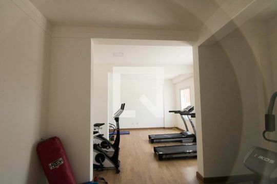 Área comum - Academia de apartamento para alugar com 2 quartos, 55m² em Vila Suíça, Santo André