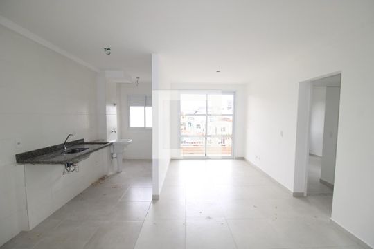 Sala/Cozinha de apartamento à venda com 2 quartos, 54m² em Vila Pita, São Paulo