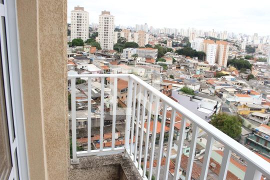 Varanda da Sala de apartamento à venda com 2 quartos, 54m² em Vila Pita, São Paulo