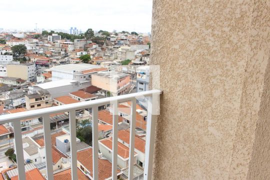 Varanda da Sala de apartamento à venda com 2 quartos, 54m² em Vila Pita, São Paulo
