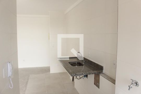 Sala/Cozinha de apartamento à venda com 2 quartos, 54m² em Vila Pita, São Paulo