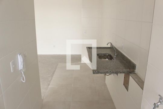 Sala/Cozinha de apartamento à venda com 2 quartos, 54m² em Vila Pita, São Paulo