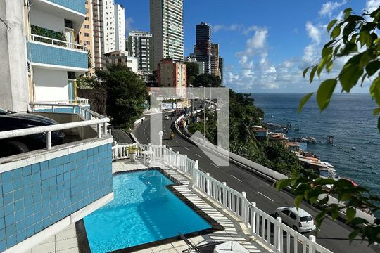 Área comum de apartamento para alugar com 1 quarto, 45m² em Campo Grande, Salvador