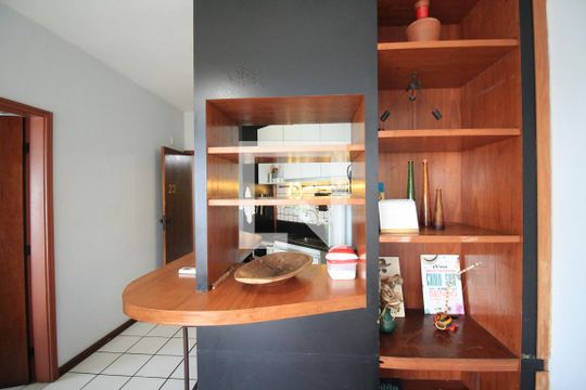 Cozinha de apartamento para alugar com 1 quarto, 45m² em Campo Grande, Salvador