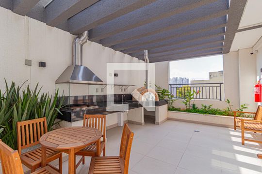Área comum - Churrasqueira de apartamento para alugar com 1 quarto, 40m² em Presidente Altino, Osasco