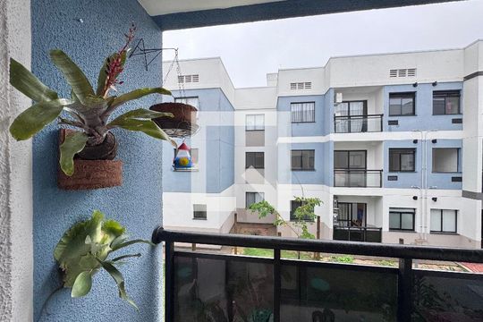 Varanda de apartamento à venda com 2 quartos, 47m² em Recreio dos Bandeirantes, Rio de Janeiro