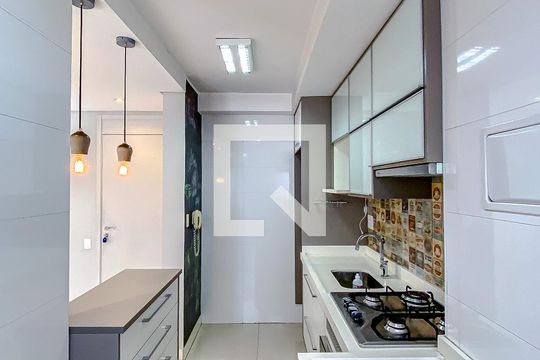 Área de Serviço de apartamento à venda com 2 quartos, 45m² em Jardim Sabara, São Paulo