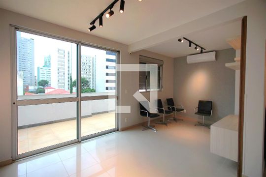 Sala de apartamento à venda com 2 quartos, 166m² em Serra, Belo Horizonte