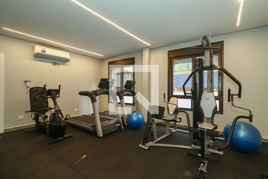 Área comum - Academia de apartamento à venda com 2 quartos, 121m² em Petrópolis, Porto Alegre