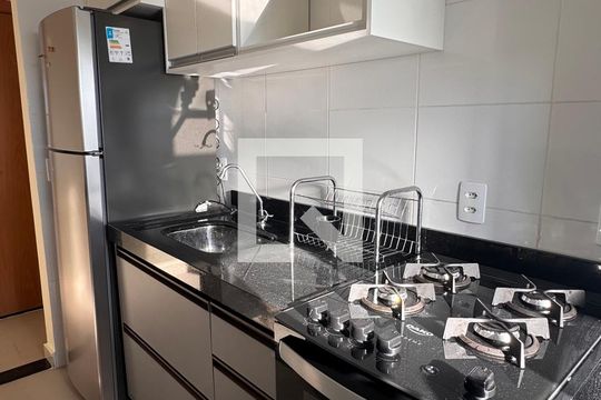 Cozinha de apartamento à venda com 2 quartos, 45m² em Parque Industrial, Campinas