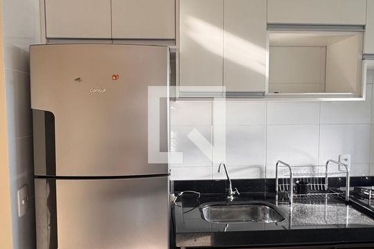 Cozinha de apartamento à venda com 2 quartos, 45m² em Parque Industrial, Campinas