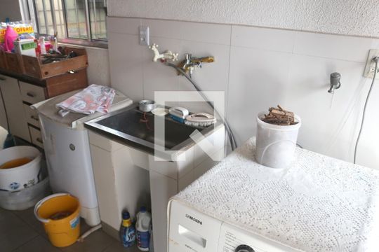 Área de Serviço de casa à venda com 2 quartos, 135m² em Cerâmica, São Caetano do Sul