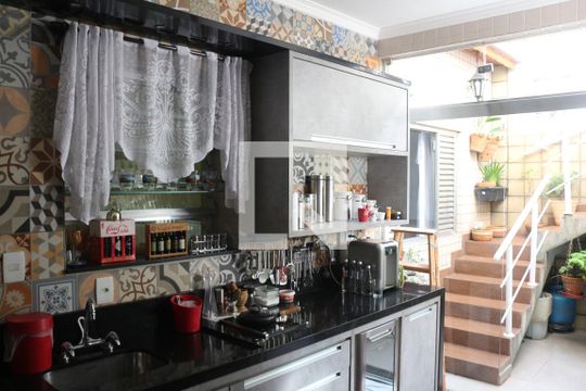 Cozinha de casa à venda com 2 quartos, 135m² em Cerâmica, São Caetano do Sul