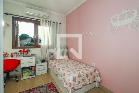 Quarto 2 de casa de condomínio à venda com 3 quartos, 191m² em Passo das Pedras, Porto Alegre