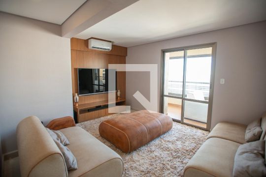Sala  de apartamento para alugar com 4 quartos, 233m² em Jardim Botânico, Ribeirão Preto