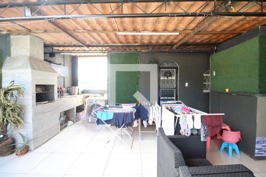 Terraço de casa de condomínio à venda com 3 quartos, 60m² em Curicica, Rio de Janeiro