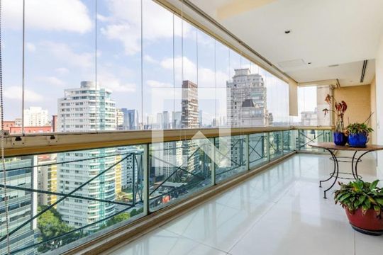 varanda de apartamento à venda com 4 quartos, 465m² em Jardim Paulistano, São Paulo