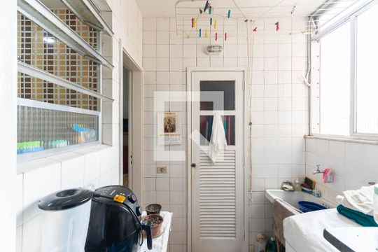 Área de Serviço de apartamento à venda com 1 quarto, 60m² em Estácio, Rio de Janeiro