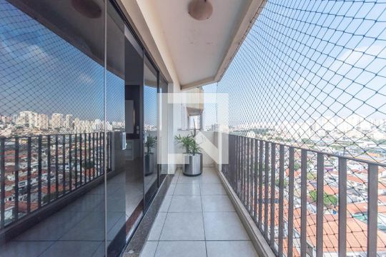 Varanda de apartamento à venda com 3 quartos, 130m² em Vila Santo Estefano, São Paulo