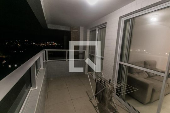 Varanda da Sala de apartamento para alugar com 2 quartos, 60m² em Piatã, Salvador