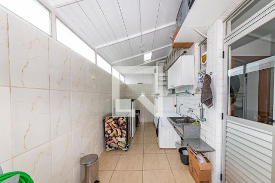 Área de Serviço de apartamento à venda com 3 quartos, 170m² em Padre Eustáquio, Belo Horizonte