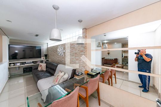 Sala 2 de apartamento à venda com 3 quartos, 170m² em Padre Eustáquio, Belo Horizonte
