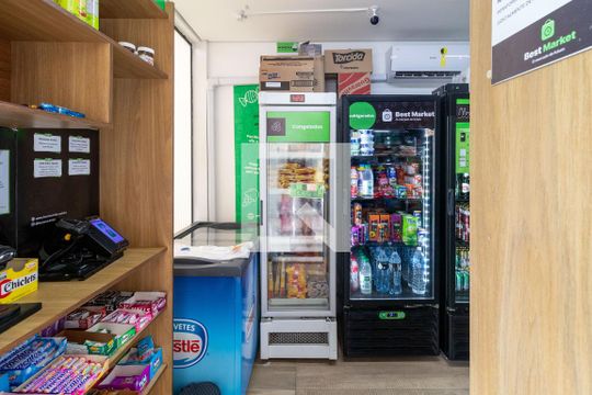 Área comum - Mercado de kitnet/studio à venda com 1 quarto, 24m² em Água Branca, São Paulo