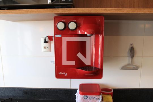 Cozinha e Área de Serviço de apartamento para alugar com 1 quarto, 64m² em Setor Aeroporto, Goiânia