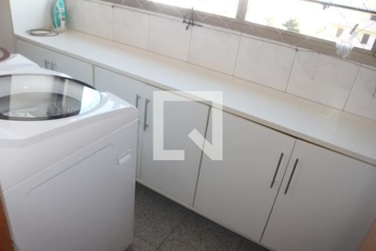 Área de Serviço de apartamento à venda com 4 quartos, 160m² em Santa Paula, São Caetano do Sul