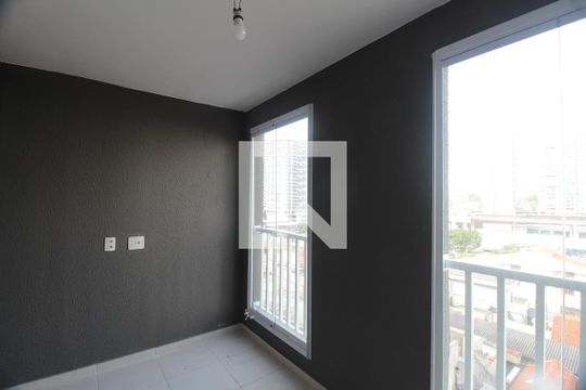 Varanda da Sala de apartamento para alugar com 1 quarto, 48m² em Vila Santa Clara, São Paulo