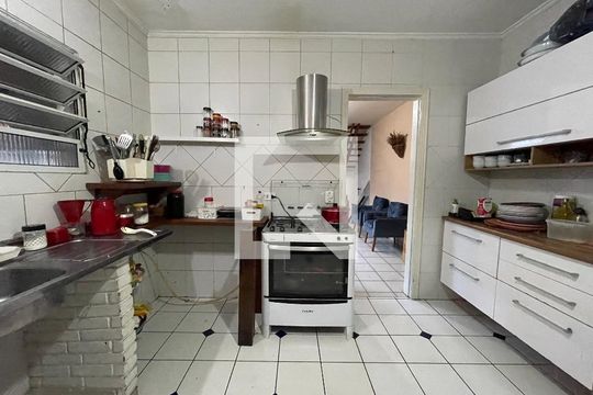 Cozinha de casa à venda com 4 quartos, 170m² em Jardim Alvorada (zona Oeste), São Paulo